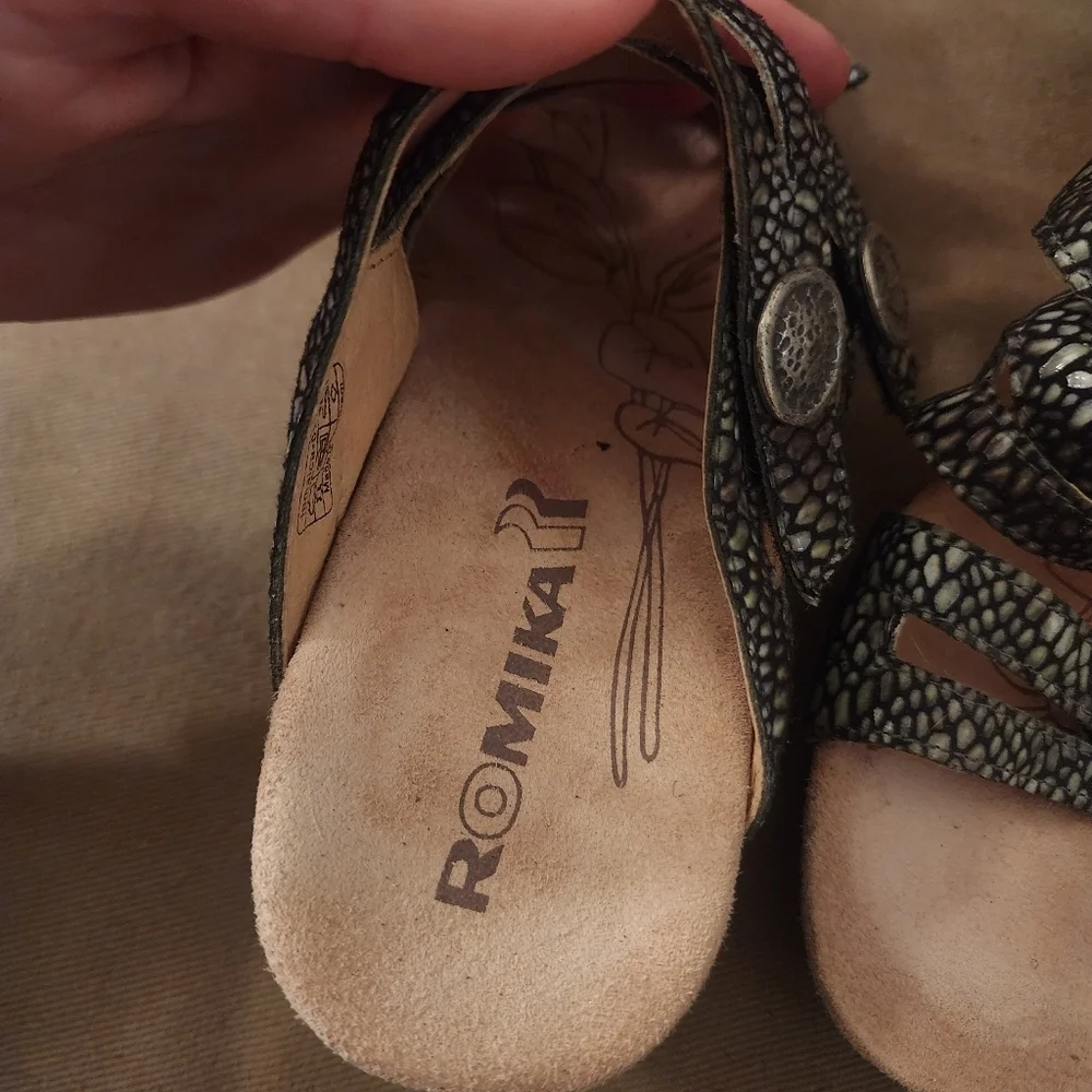 Romika Wedge Sandals- 7